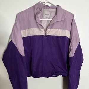 Purple Windbreaker Jacket